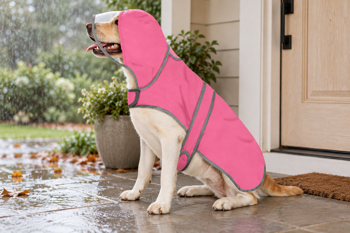 Dog Raincoats: Clear Hood, Reversible or Zip-Up? — illustrated shopping guide