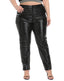 Plus Size Black Pants - HDE