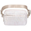 Cross Body Belt Bag 2L Fanny Pack with Adjustable Strap