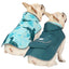 Reversible Dinosaurs Dog Raincoat With Hood