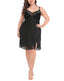 Womens Plus Size Satin Nightgown Chemise