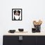 Bernese Mountain Dog Framed Poster