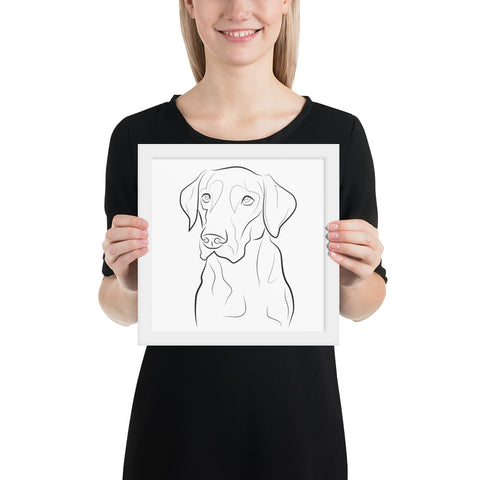 Labrador Retriever Framed Poster