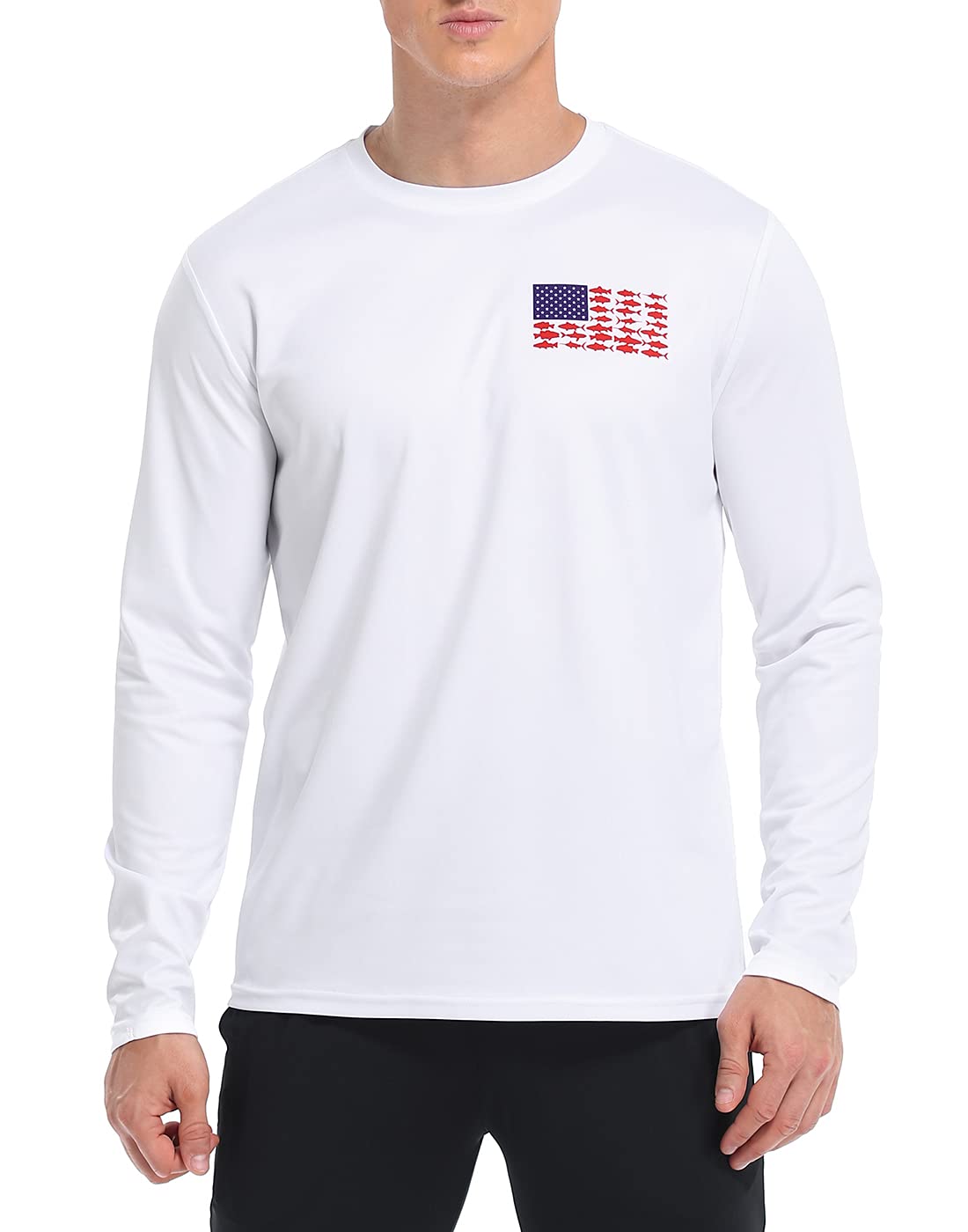 Mens Shirts - LRD - Peacock Bass / White