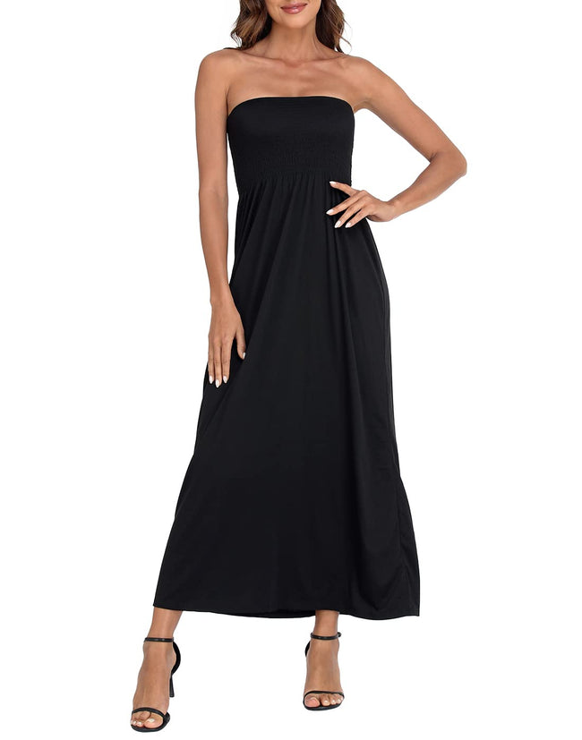 Summer Dress - HDE - Black Seashells