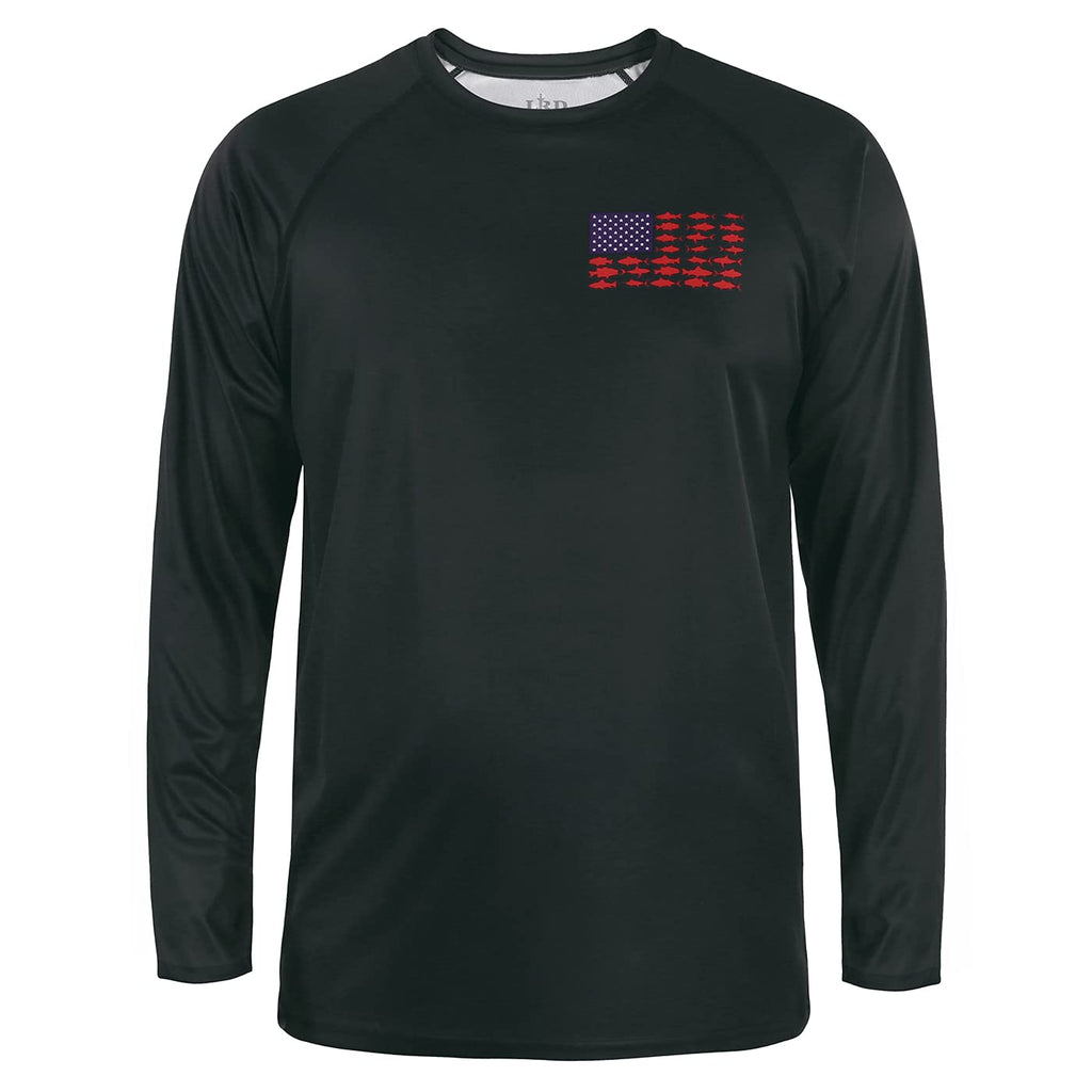 Fishing Shirt - HDE - Salmon (Black)