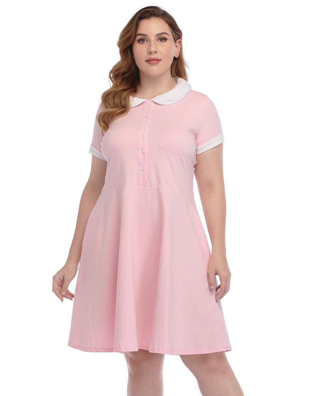 Plus Size Dress - HDE - view 4