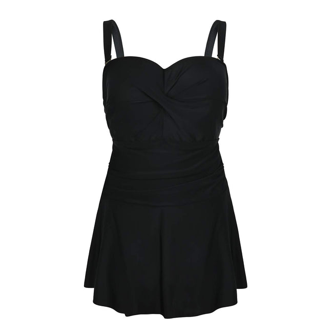 Plus Size Swimsuit - HDE - Black