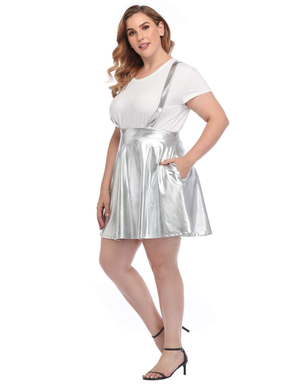 Plus Size Skirt - HDE - view 5