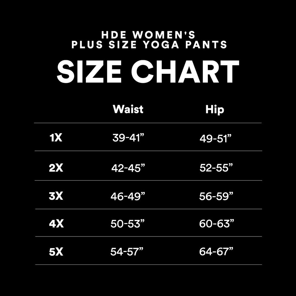 HDE Plus Size Wide Leg Cotton Yoga Pants for Women High Waist Workout Leggings