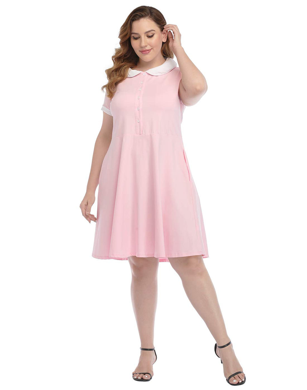 Plus Size Dress - HDE - view 5