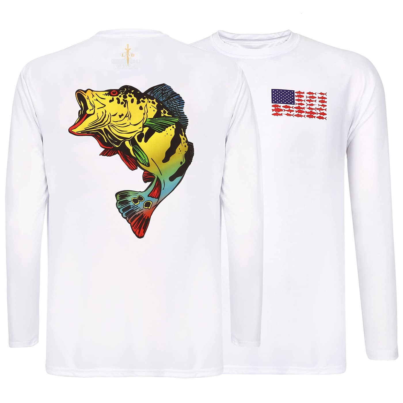 Mens Shirts - LRD - Redfish / Gray