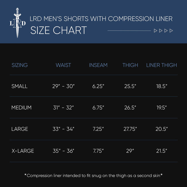 Running Shorts - LRD - Blue / 19th Hole