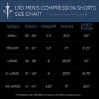 Mens Athletic Workout Shorts - LRD - Black / Pink Tiger
