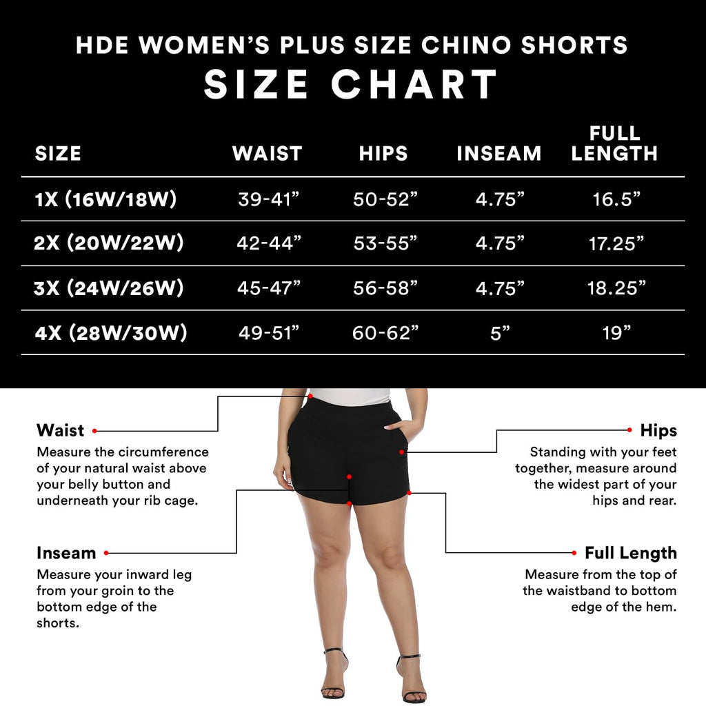 Plus Size Shorts - HDE - view 3