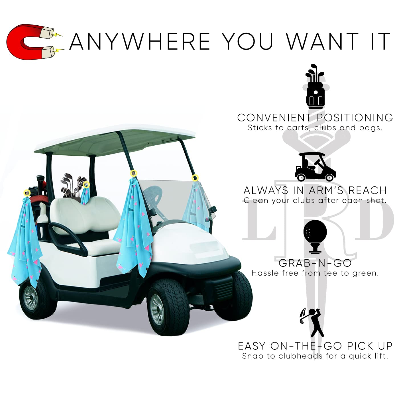 Golf Towel - LRD - The Degenerate