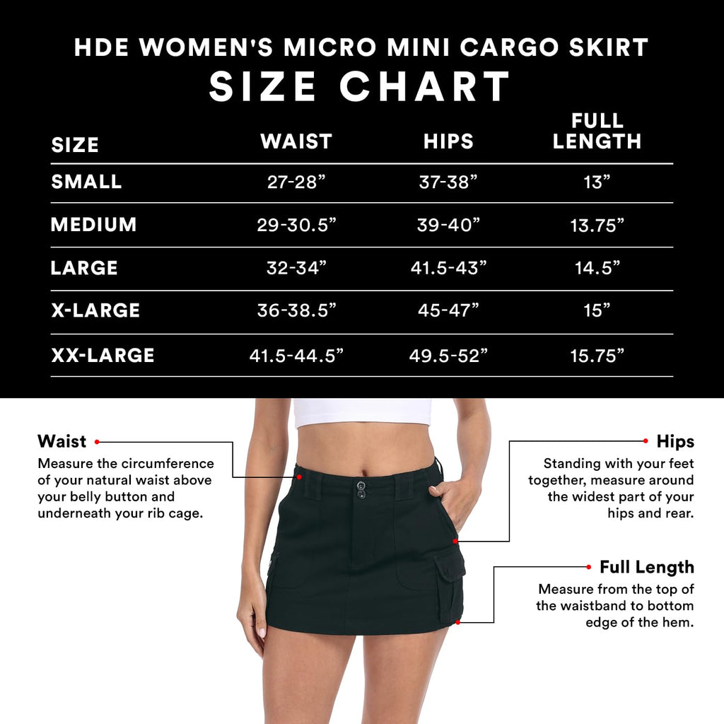 Skirts for Women - HDE - Camo