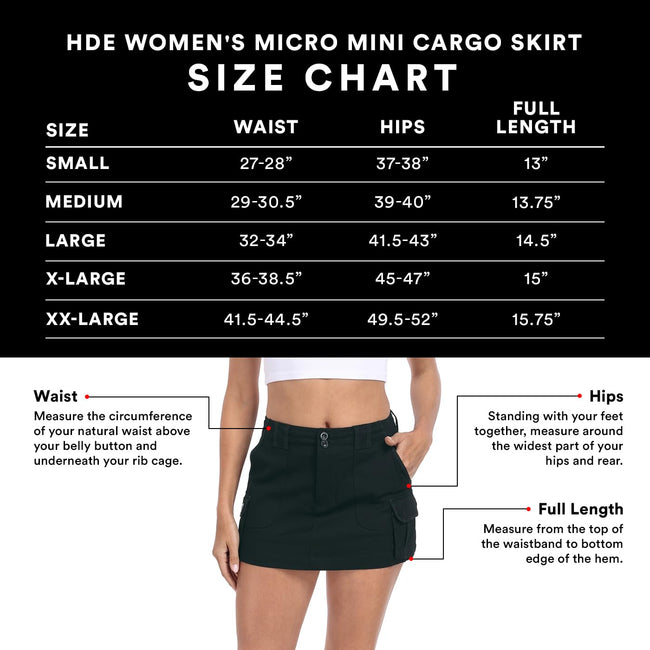 Skirts for Women - HDE - Camo
