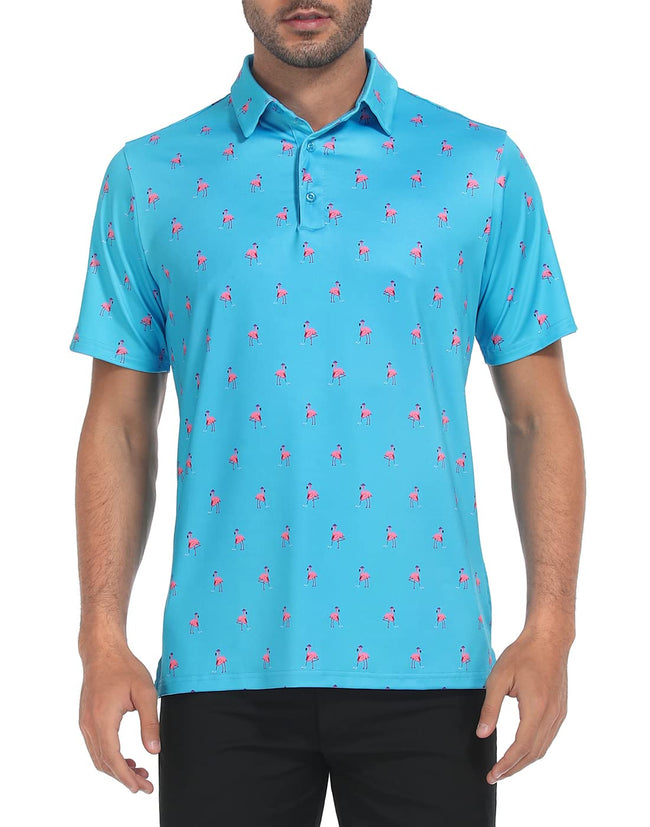 Polo Shirts for Men - LRD - Paint Splatter