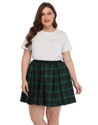 Mini Skirt - HDE - Pink Plaid