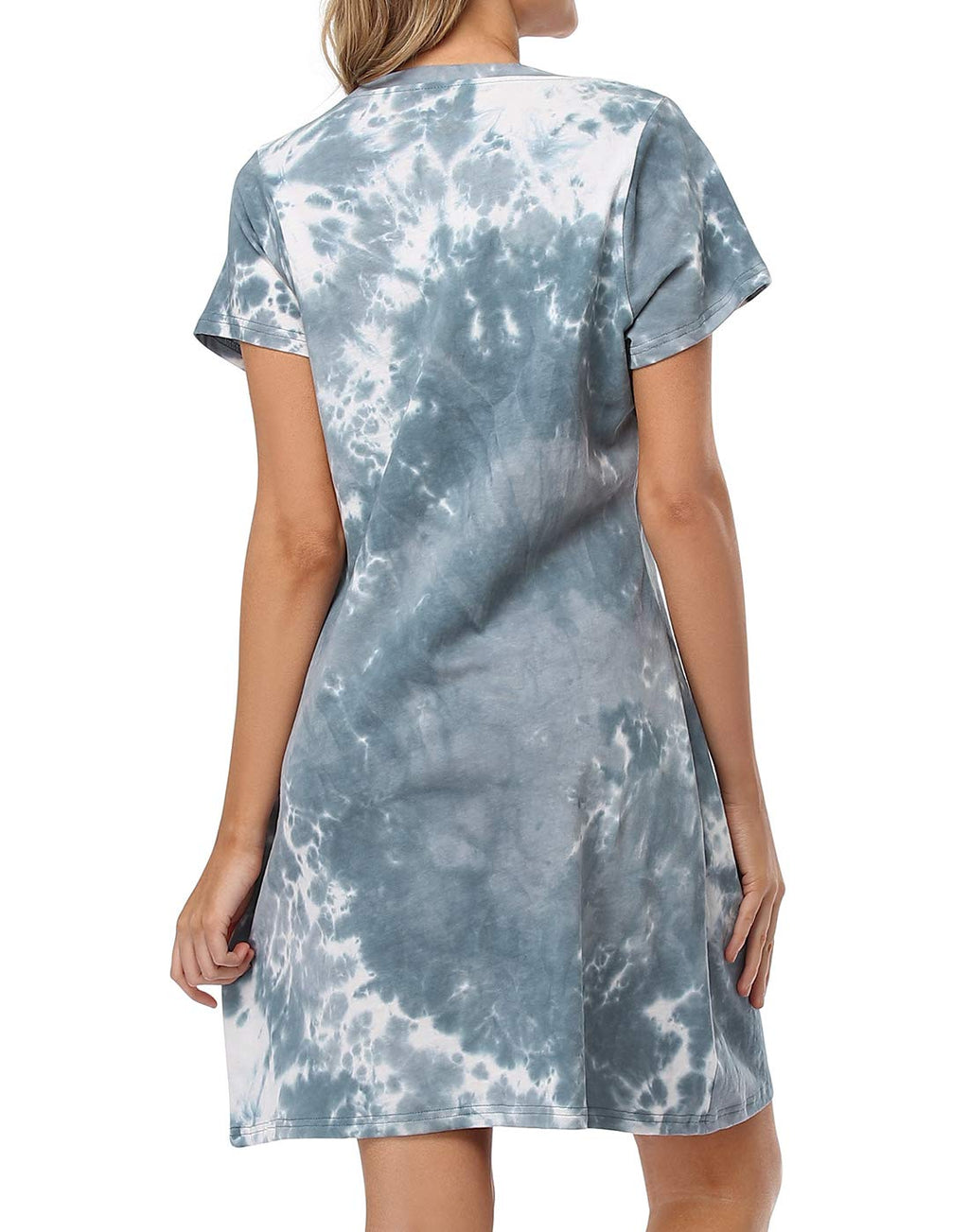 Cotton Nightgown - HDE - view 3