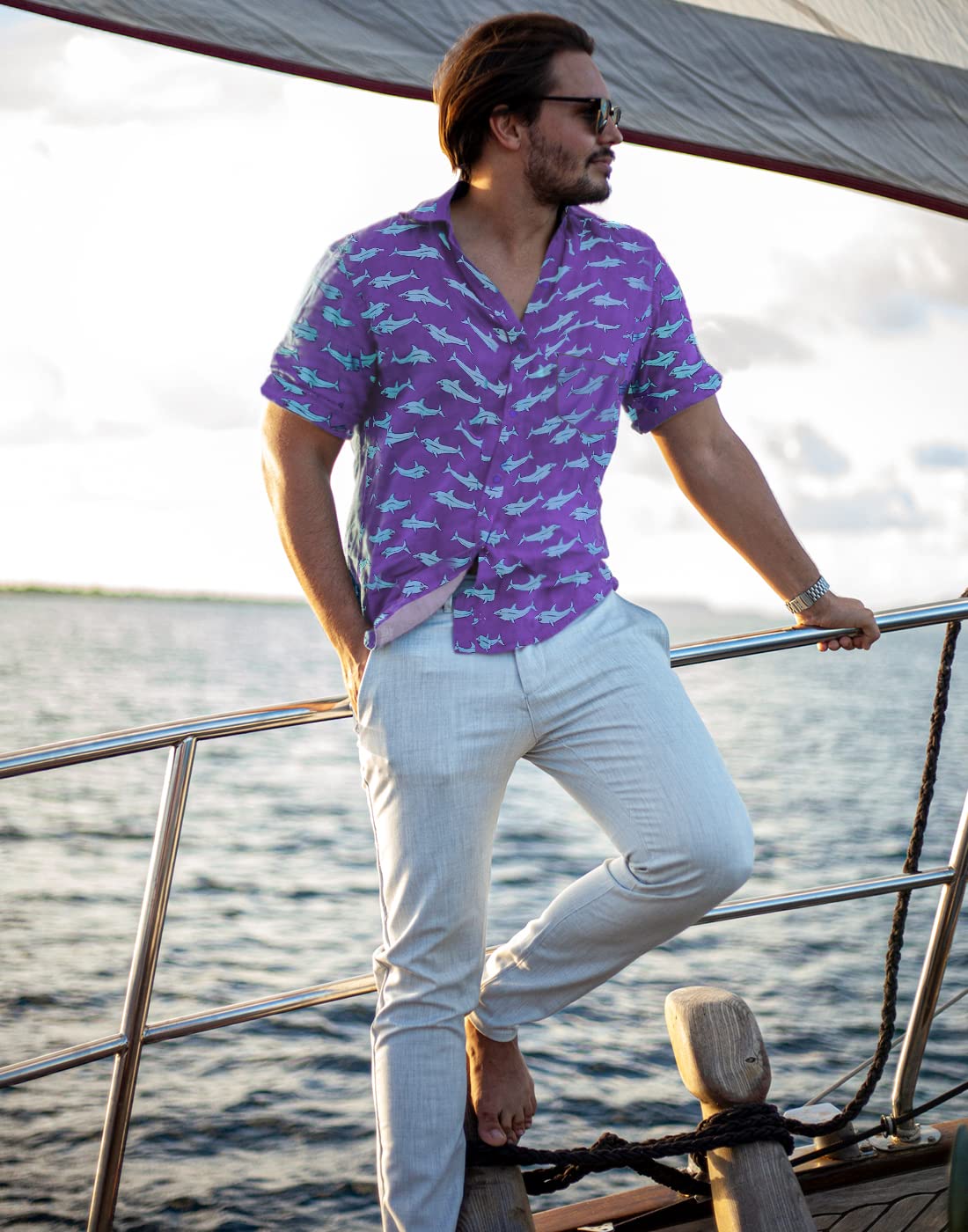 Men Shirts - LRD - Tee Off Tigers