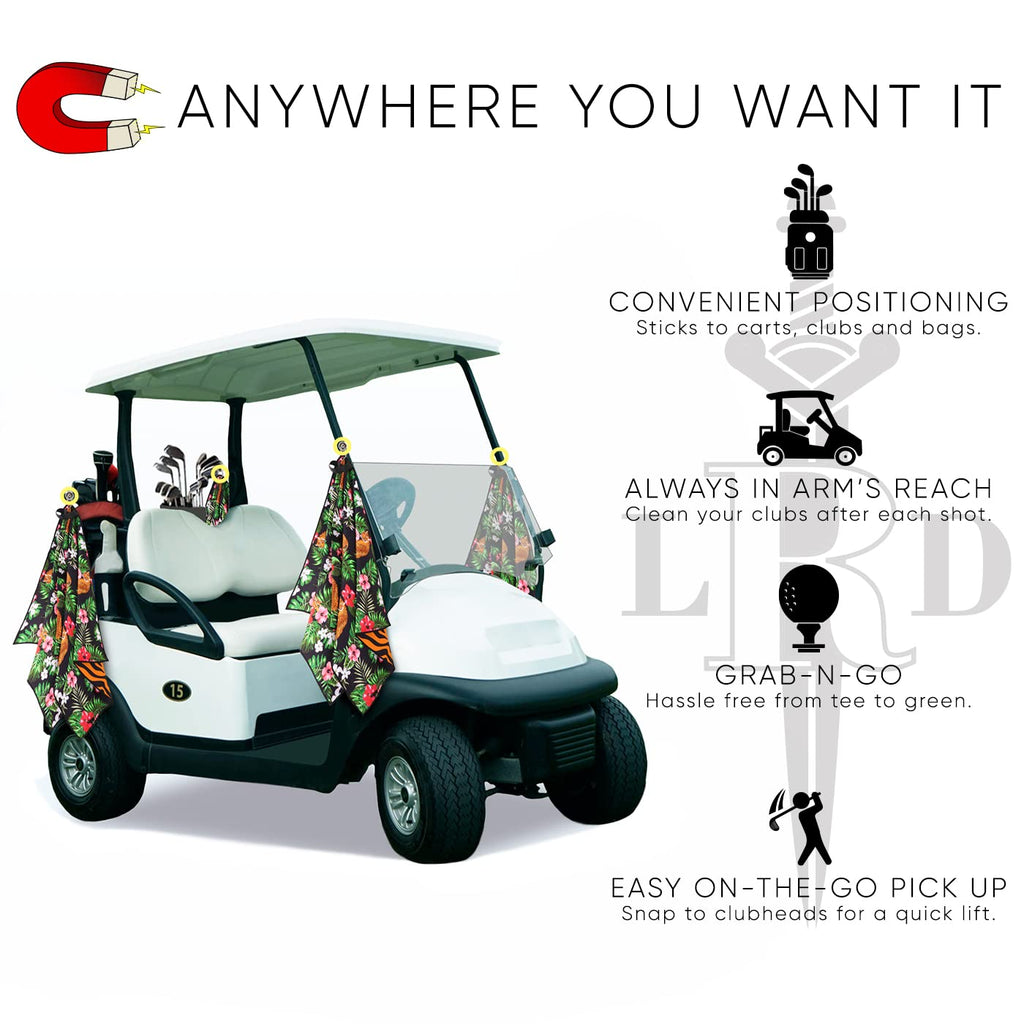 Golf Towel - LRD - Jungle Cat