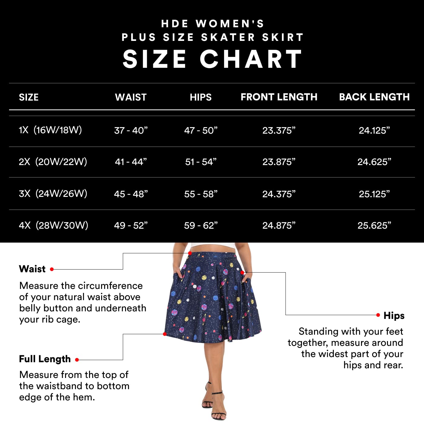 Midi Skirt - HDE - view 3