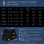 Mens Swim Trunks - LRD - Pool Dinos / Scales