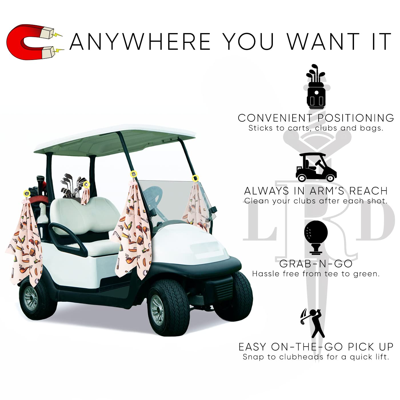 Golf Towel - LRD - view 11