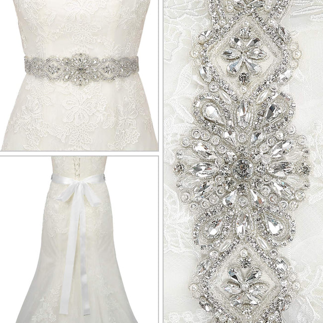 Rhinestone Belt - HDE - view 3
