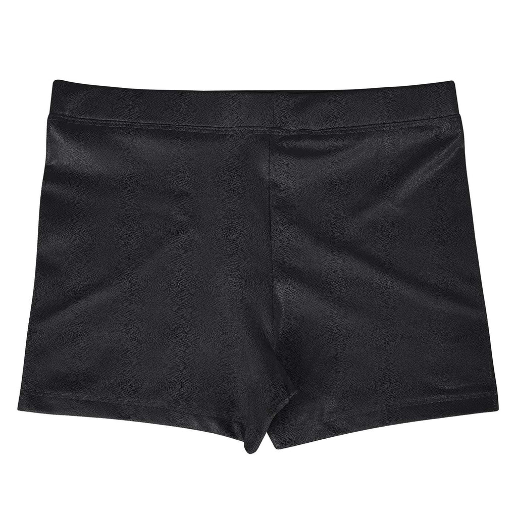 Girls Shorts - HDE - Black Glitter