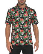 Polo Shirts for Men - LRD - Miami Flamingo