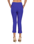 Pull On Capri Pants for Women with Pockets