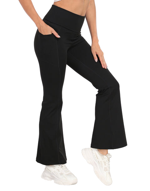 Fold Over Yoga Pants with Pockets