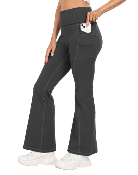 Fold Over Yoga Pants with Pockets