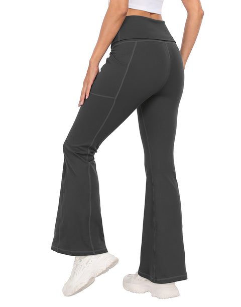 Fold Over Yoga Pants with Pockets