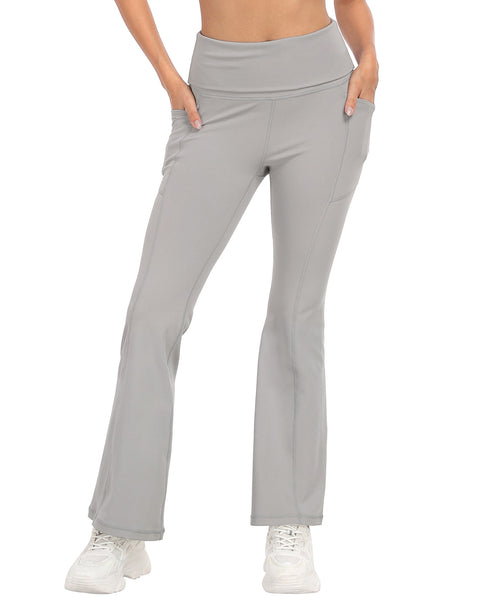 Fold Over Yoga Pants with Pockets