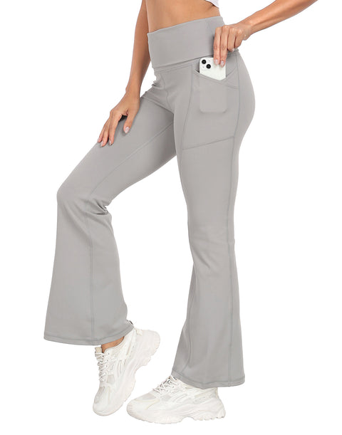 Fold Over Yoga Pants with Pockets