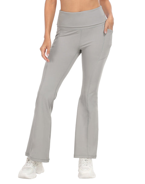 Fold Over Yoga Pants with Pockets