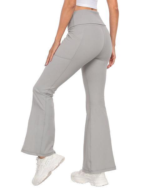 Fold Over Yoga Pants with Pockets