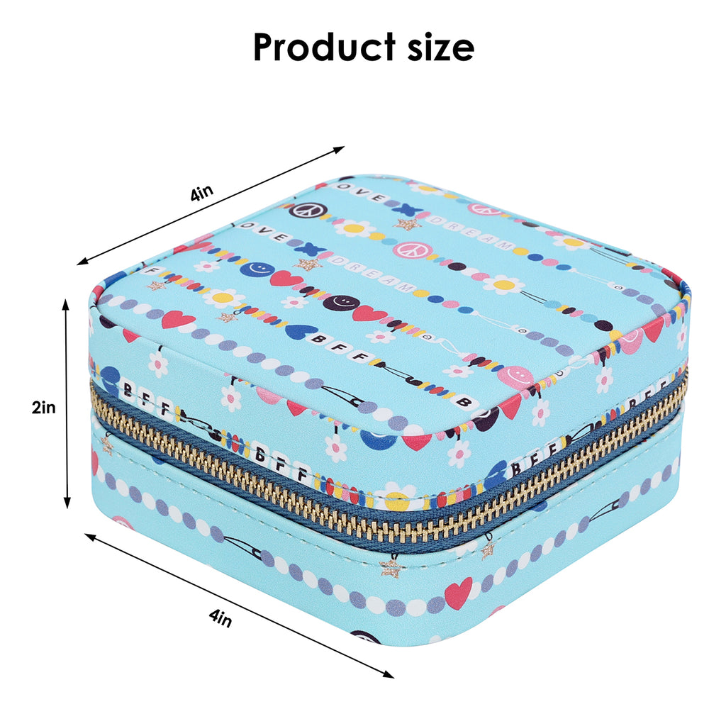Girl's Travel Jewelry Case with Mirror