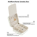 Girl's Travel Jewelry Case with Mirror