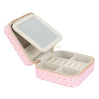Girl's Travel Jewelry Case with Mirror