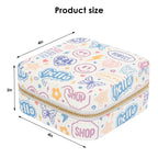Girl's Travel Jewelry Case with Mirror