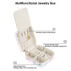 Girl's Travel Jewelry Case with Mirror