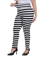 Plus Size High Waisted Halloween Graphic Leggings