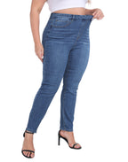 Plus Size Pull On Skinny Jeans