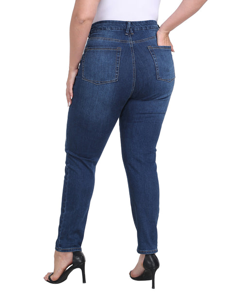 Plus Size Pull On Skinny Jeans