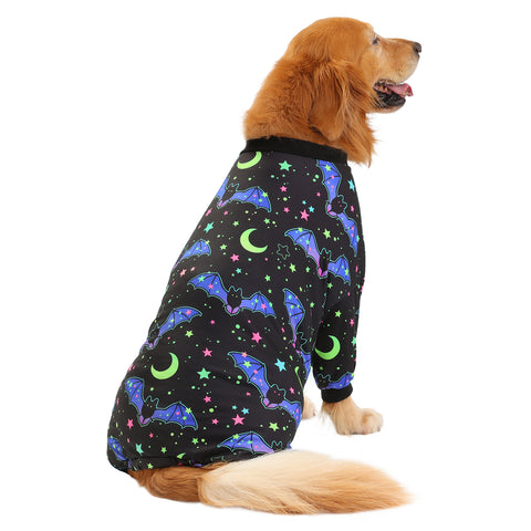 Halloween Dog Pajamas One Piece Jumpsuit Shirt for S-3XL Dogs